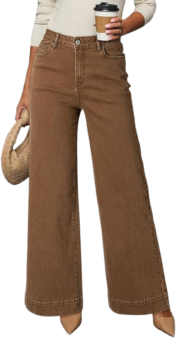 Women's Casual High Waisted Jeans 