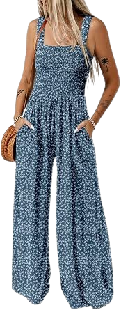 Women's Loose Overalls Jumpsuits One Piece 